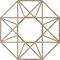 Ekena Millwork Guardian Wood Fretwork Pierced Ceiling Medallion, Hickory, 34"OD x 13 1/4"ID x 3/8"T CMWP34X34X0375GDHI - alternate 5